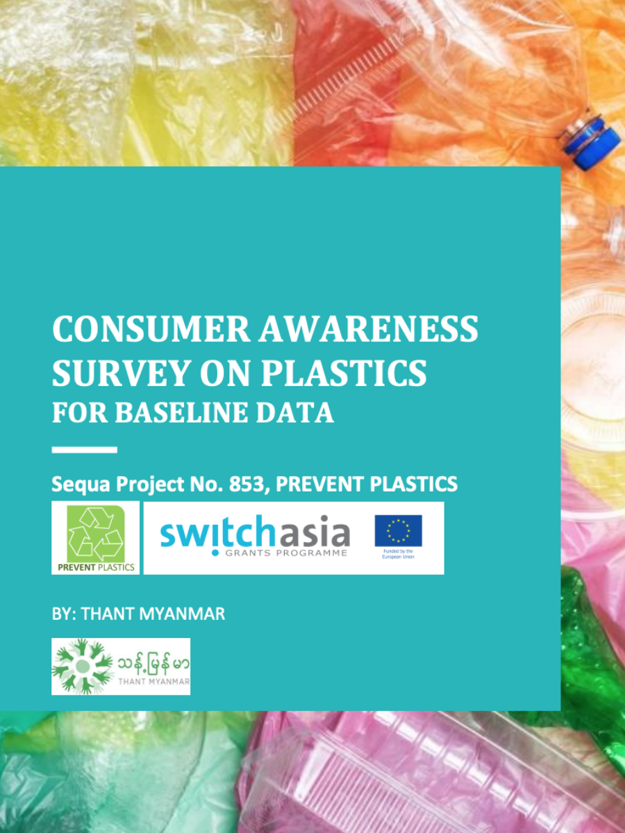 CONSUMER AWARENESS SURVEY ON PLASTICS (Myanmar Language)