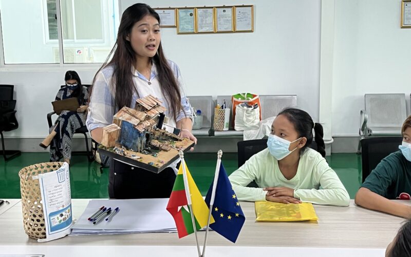 Environmental Awareness Training with EU Myan Ku project