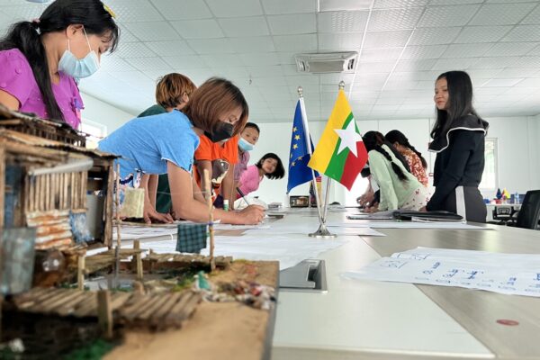 Environmental Awareness Training with EU Myan Ku project