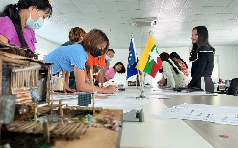 Environmental Awareness Training with EU Myan Ku project