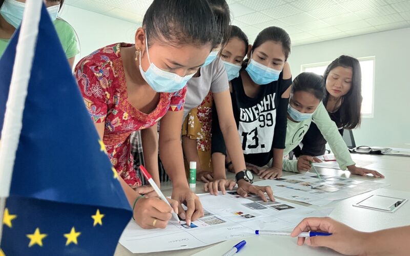 Environmental Awareness Training with EU Myan Ku project
