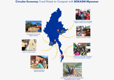 Circular Economy: Food Waste To Compost With BOKASHI Myanmar