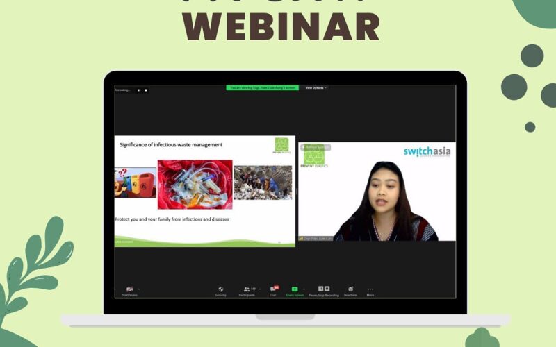 “Infectious Hazardous Waste management from households”- Keynote at ASEAN Youth Community For Hazardous Waste Webinar