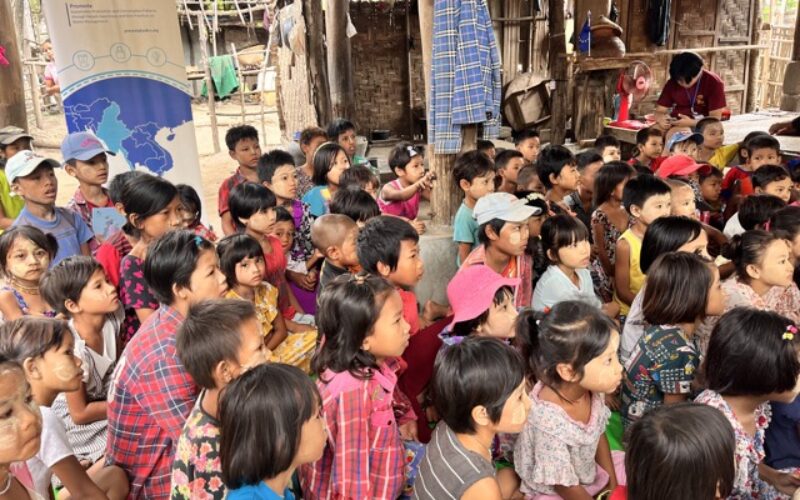 Environmental Awareness Session at Twin Nge Village, Mandalay