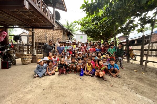 Environmental Awareness Session at Twin Nge Village, Mandalay