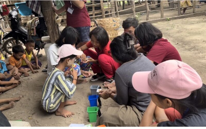 Environmental Awareness Session at Twin Nge Village, Mandalay