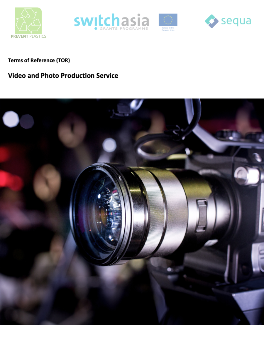 Terms of Reference (TOR) for Video and Photo Production Service