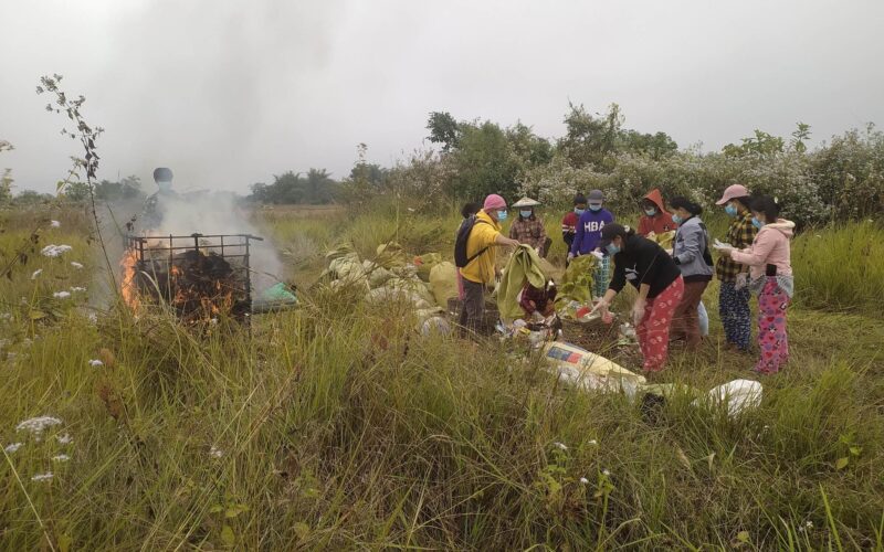 Rural Waste Management at MaNaKhaw