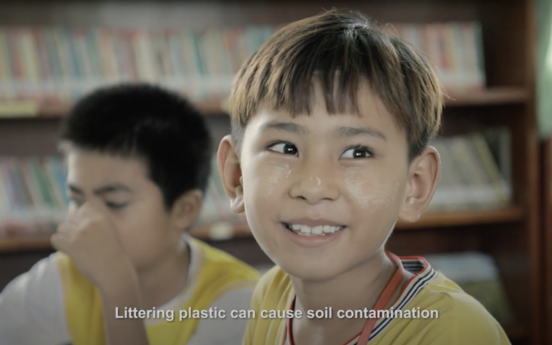 Environmental Conservation Activities by Future Stars at Phaung Daw Oo, Monastic Education
