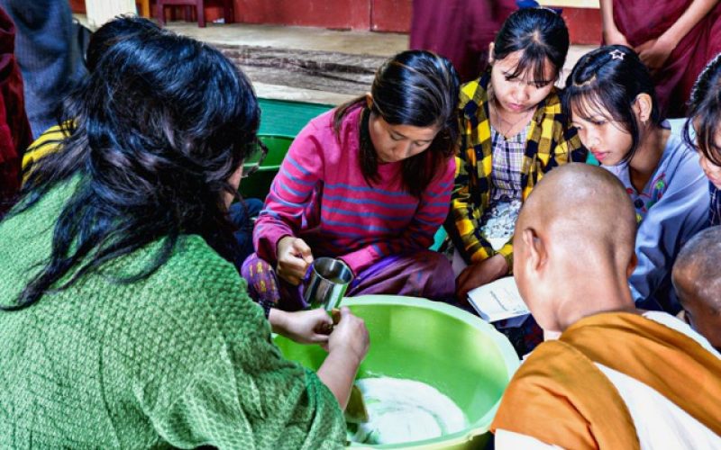 Community Waste Management Through Monastic Education