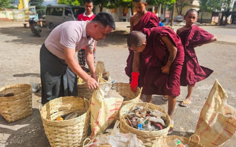Community Waste Management Through Monastic Education