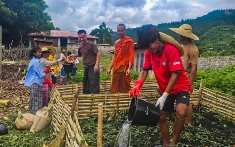 Community Waste Management Through Monastic Education