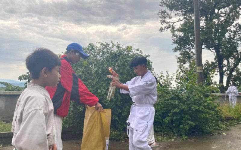 Dojo and Youth Action for a Plastic-Free Nature