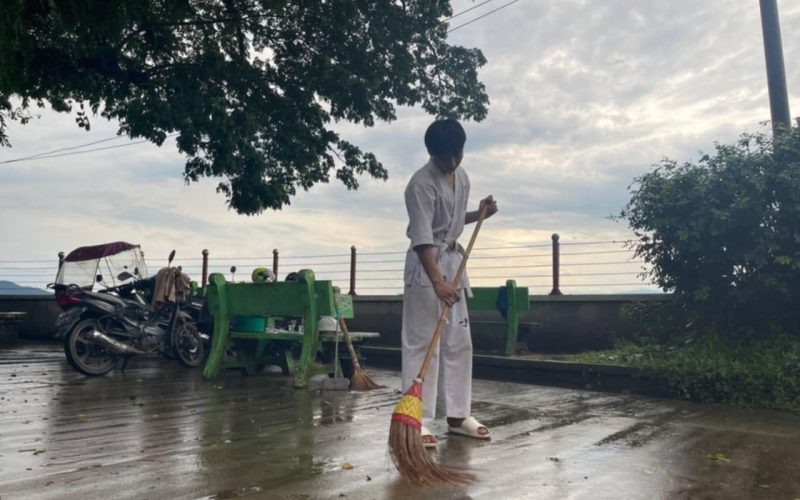 Dojo and Youth Action for a Plastic-Free Nature
